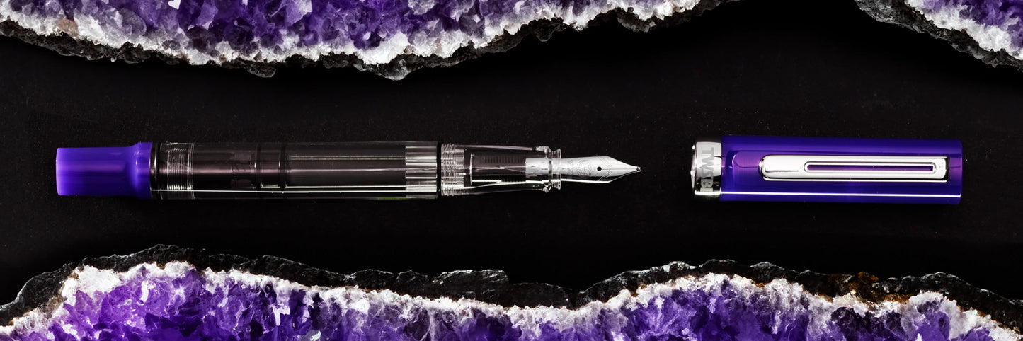 TWSBI ECO-T Eggplant Fountain Pen