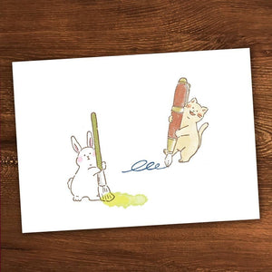 Beverly Ink's Companion Wooden Rubber Stamps