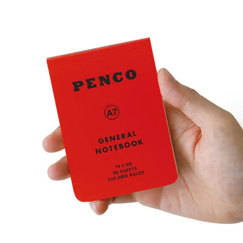 Penco Soft PP Grid Notepad A7