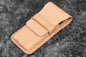 Galen Leather - Leather Flap Pen Case for Three Pens