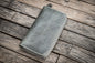 Galen Leather - Leather Zippered 3 Slots Pen Case