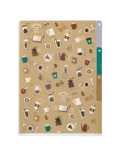 Midori Clear Folder 3 Pockets (A5)