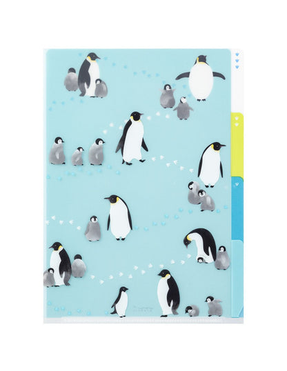 Midori Clear Folder 3 Pockets (A5)