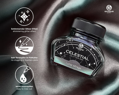 Octopus Fluids Celestial Glitter Inks [30ml]