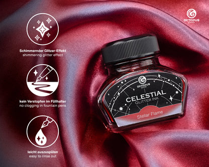 Octopus Fluids Celestial Glitter Inks [30ml]
