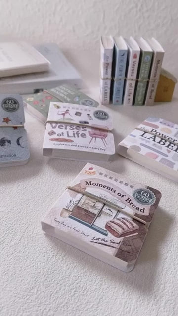 MU Page-Turn Die-Cut Washi Tape Book Type