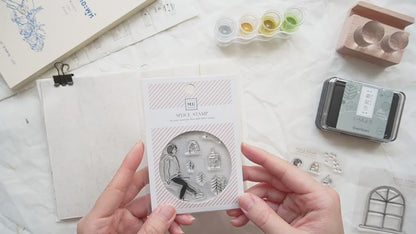 MU Clear Stamp Acrylic Block Square