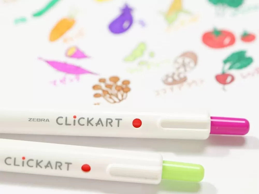 Zebra Clickart Marker Pens (Individual)