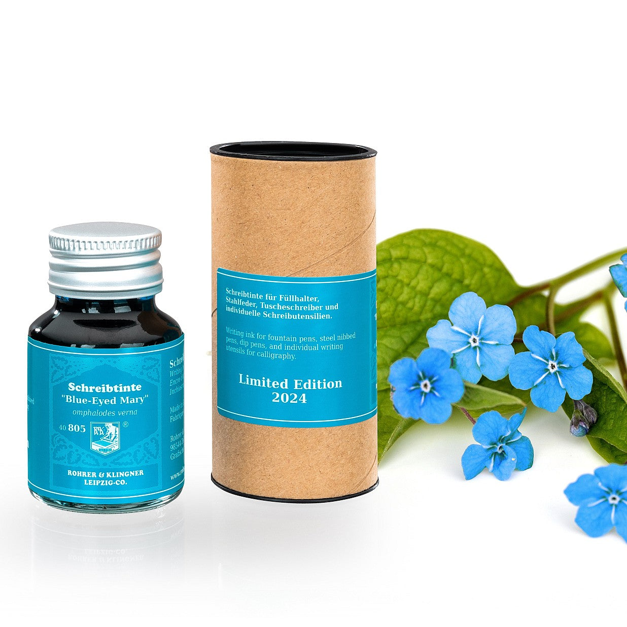 Rohrer & Klingner Fountain Pen Ink [50ml] Limited Edition 2024 Blue Eyed Mary