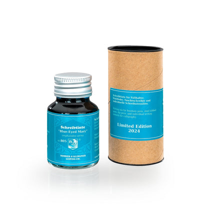 Rohrer & Klingner Fountain Pen Ink [50ml] Limited Edition 2024 Blue Eyed Mary