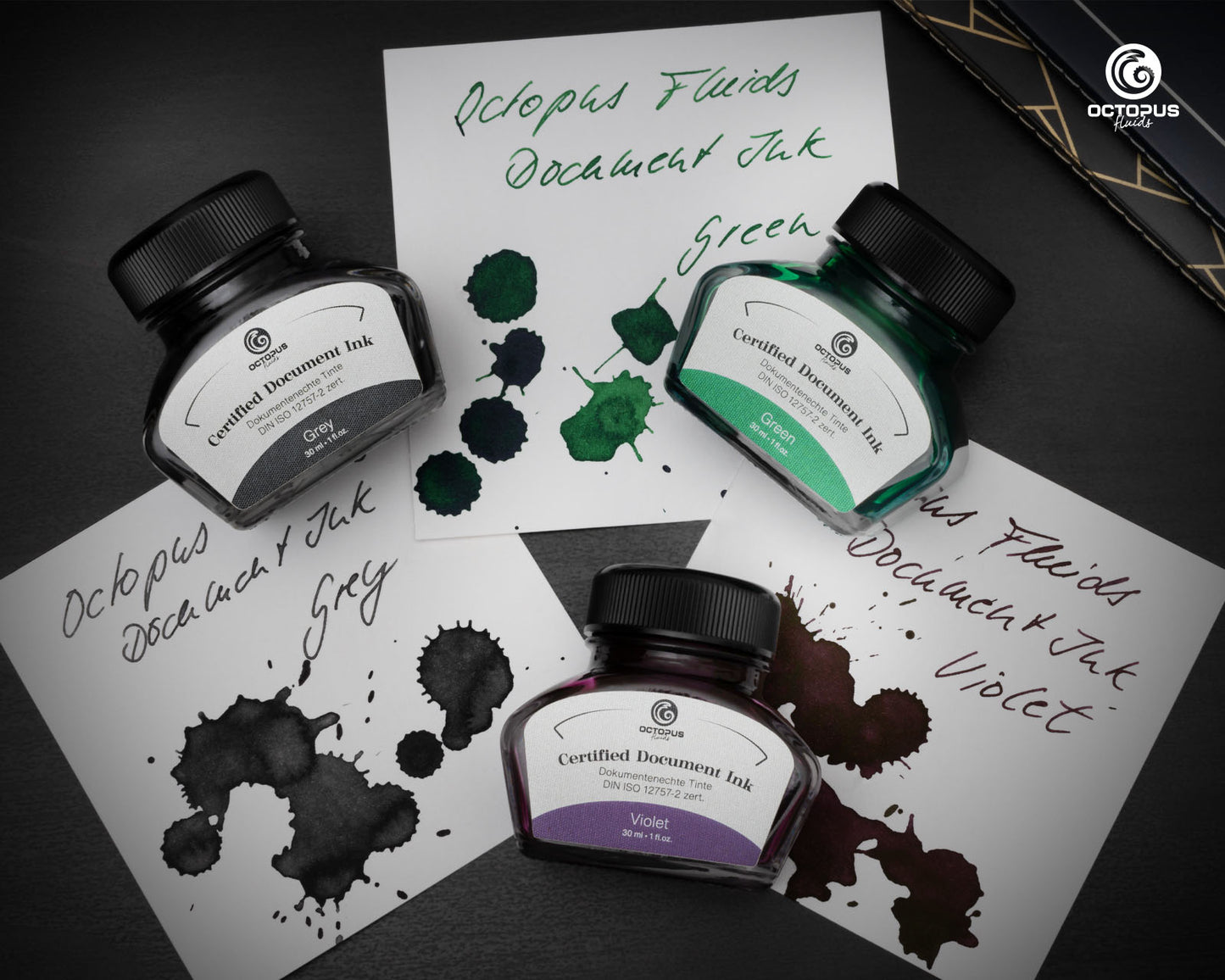 Octopus Fluids Document Inks (30 ml)