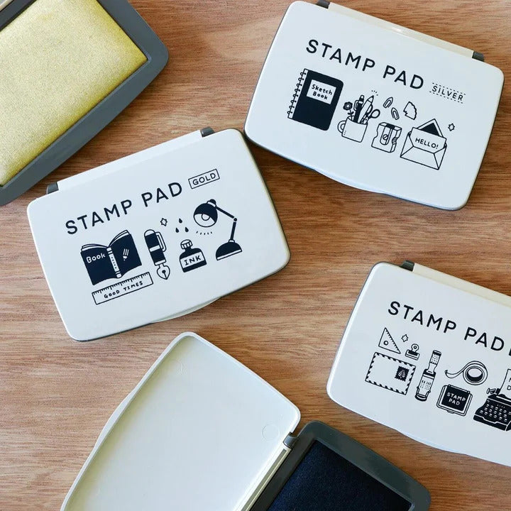 Sanby Stamp Pads (Black, Gold, Silver, Navy, Brown)