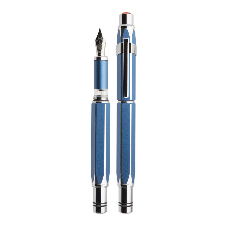 TWSBI Precision Fountain Pen Gemini Blue