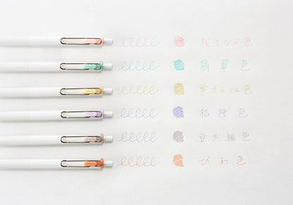 Uni-ball One Wa "Japanese Taste" Limited Edition Gel Pens (0.38/0.5mm)