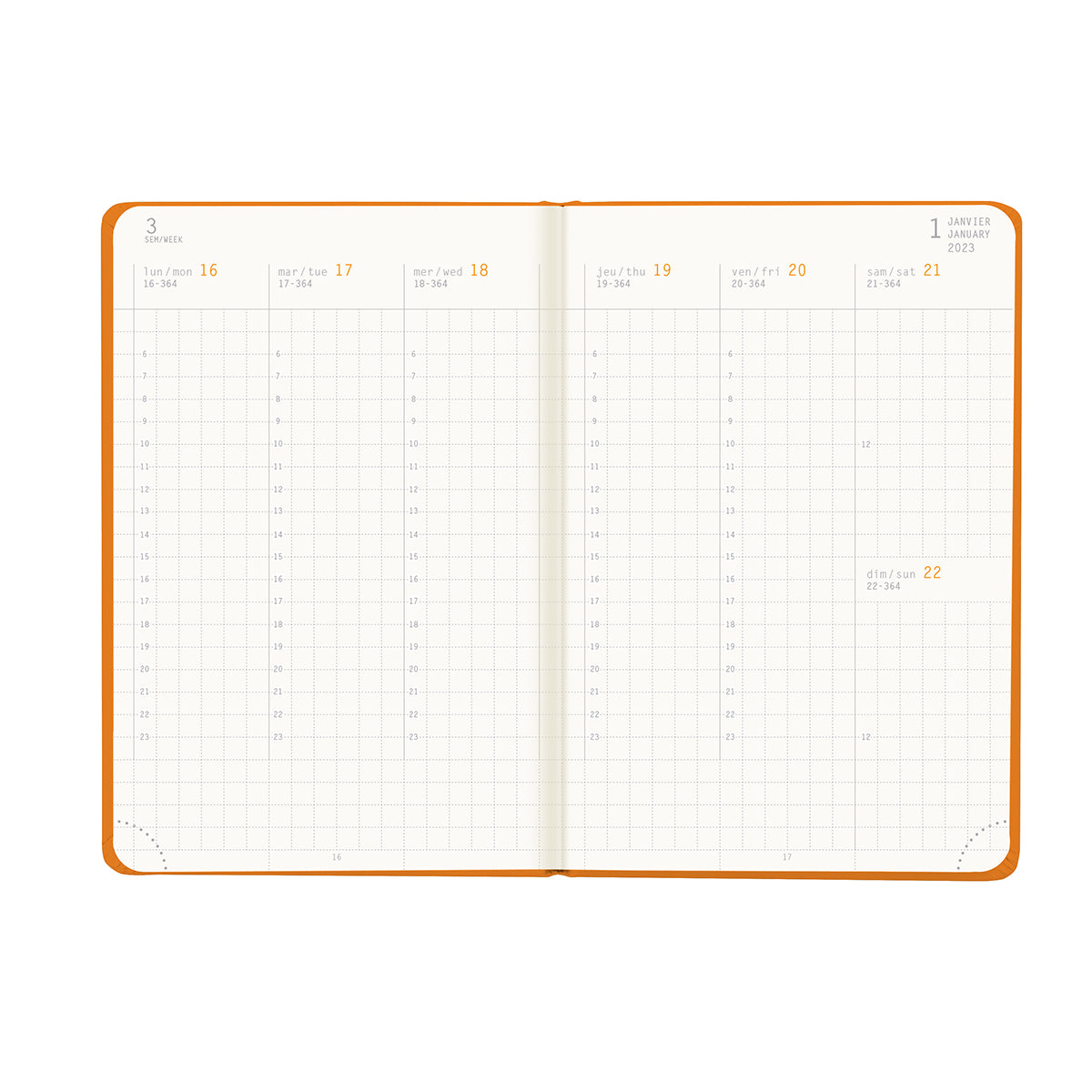 Rhodia Weekly Webplanner 2023 (A5/A6) Vertical