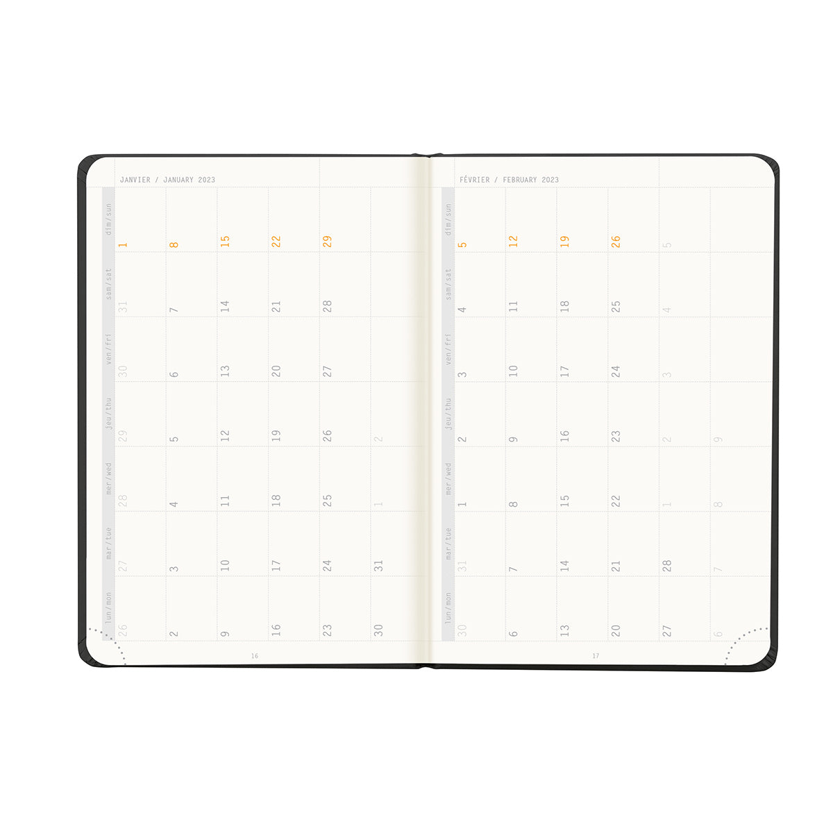 Rhodia Weekly Webplanner 2023 (A5/A6) Horizontal