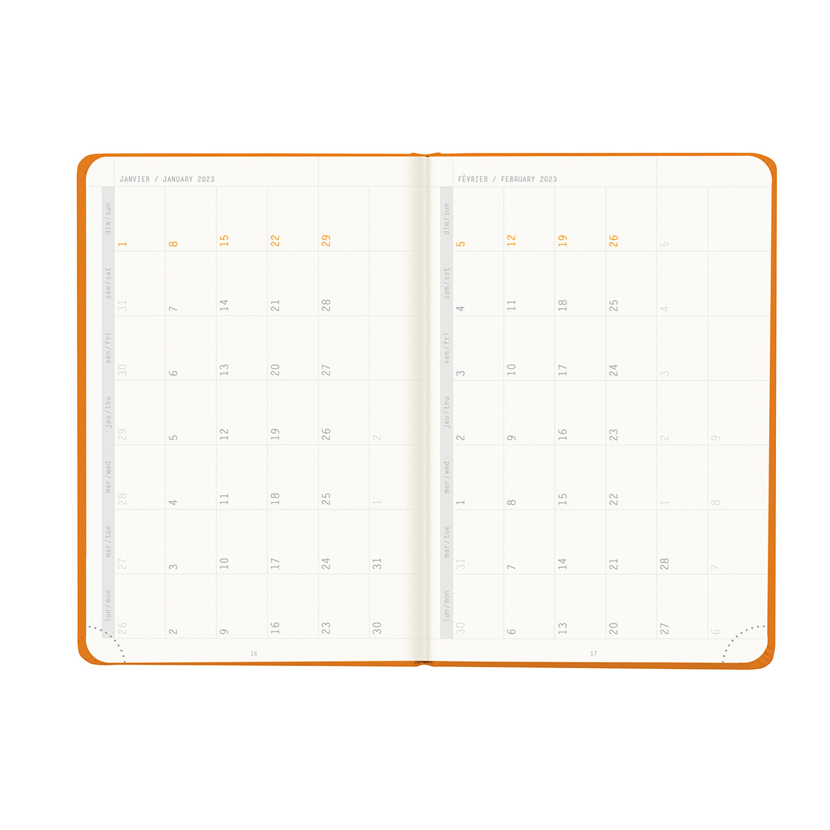 Rhodia Weekly Webplanner 2023 (A5/A6) Vertical