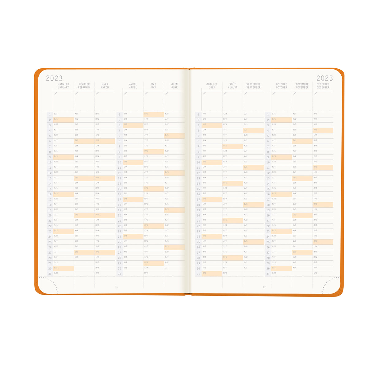 Rhodia Weekly Webplanner 2023 (A5/A6) Vertical
