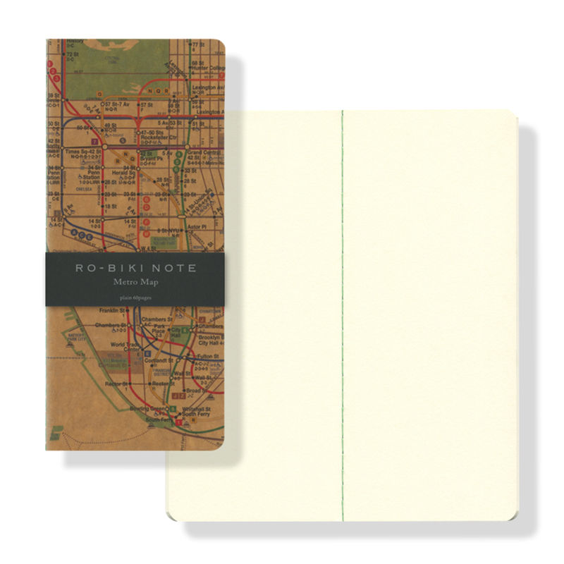 Yamamoto Paper Ro-Biki Notebook (Map Series)