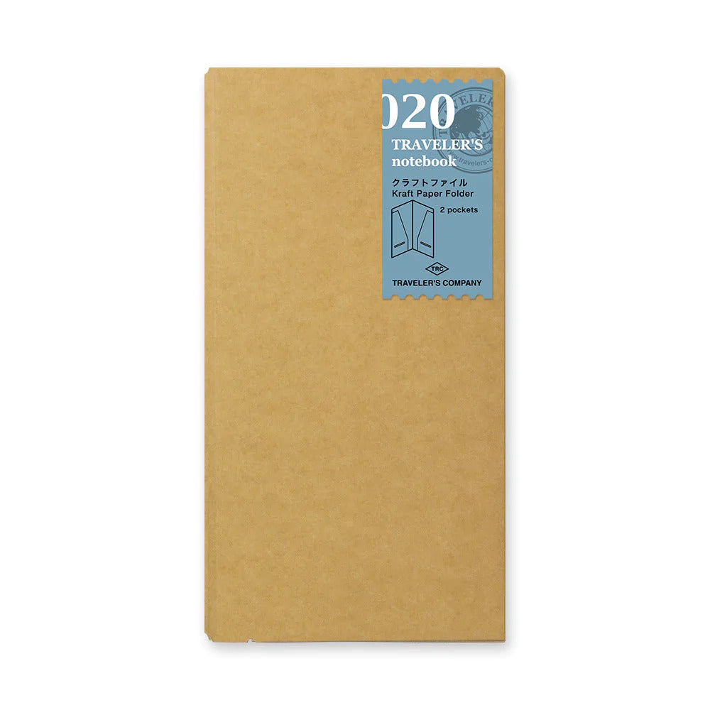 Traveler's Notebook Refill 020 Kraft Paper Folder