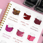 Wearingeul - Jaquere Ink Color Chart Notebook A5 (Impression)