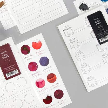 Wearingeul - Jaquere Impression Ink Color Chart Paper A5 (20 sheets)