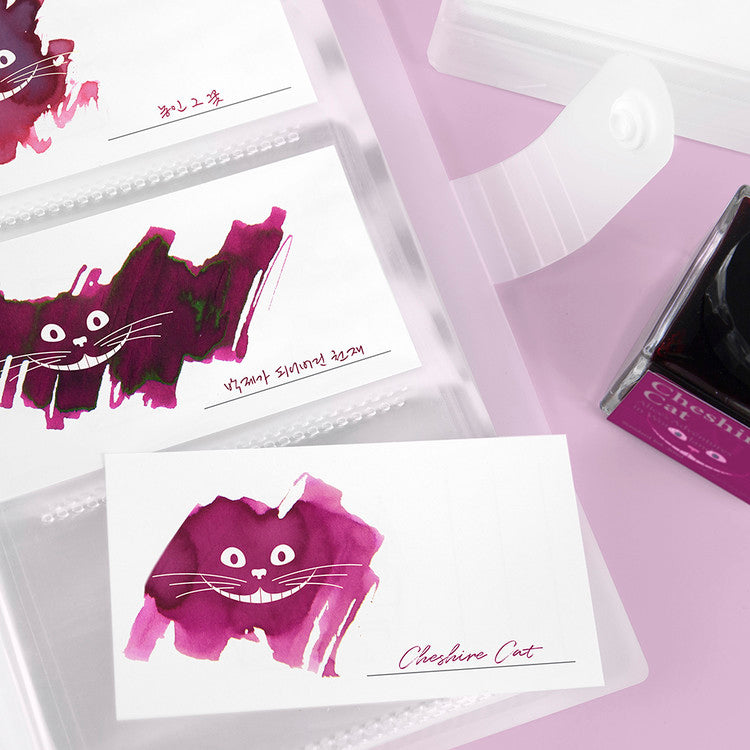 Wearingeul - Jaquere Smile Cat Ink Swatch Cards (50 sheets)