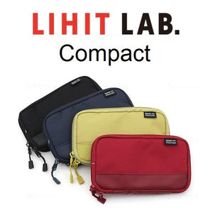 LIHITLAB Compact Pen Case, Water & Stain Repellent