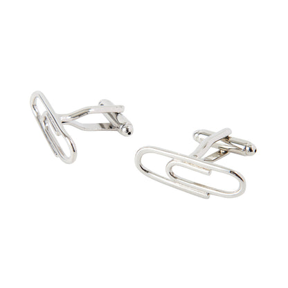 Men's Cuff Links Button Paper Clip (Cuff Links)