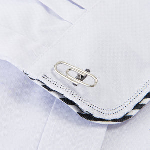 Men's Cuff Links Button Paper Clip (Cuff Links)