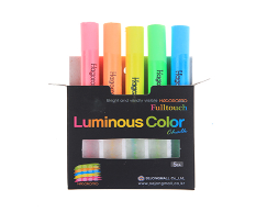 Hagoromo Chalk Fulltouch Luminous 5-color Mix (5 pieces)