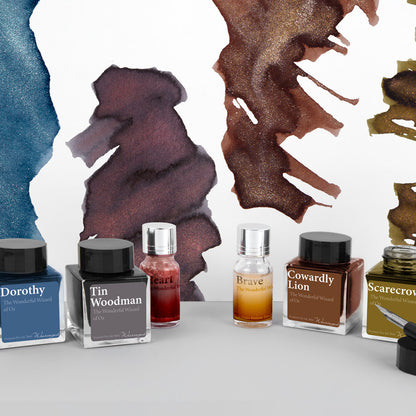 Wearingeul The Wonderful Wizard of Oz (Fountain Pen Inks + Glitter Potions)