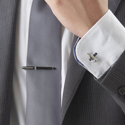 Men's Collection Tie Pin & Cuffs Fountain Pen {Tie Clip + Cuff Links)