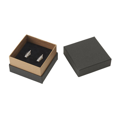 Men's Cuff Links Button Pentip (Silver/Gold)