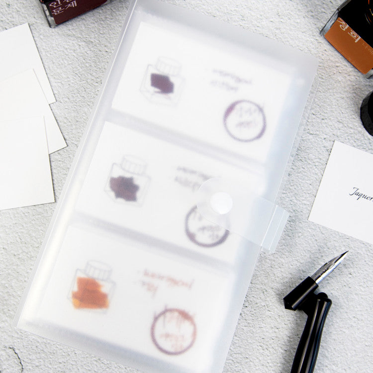 Wearingeul - Jaquere Ink Card Binder (Name Card Case)