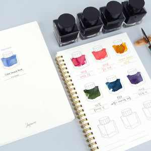 Wearingeul - Jaquere Ink Color Chart Notebook A5 (Impression)