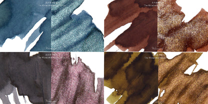 Wearingeul The Wonderful Wizard of Oz (Fountain Pen Inks + Glitter Potions)