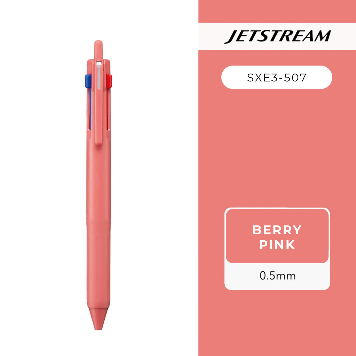 Uni-ball Jetstream SXE3-507 (0.5) 3-Color Ink Ballpoint Pens