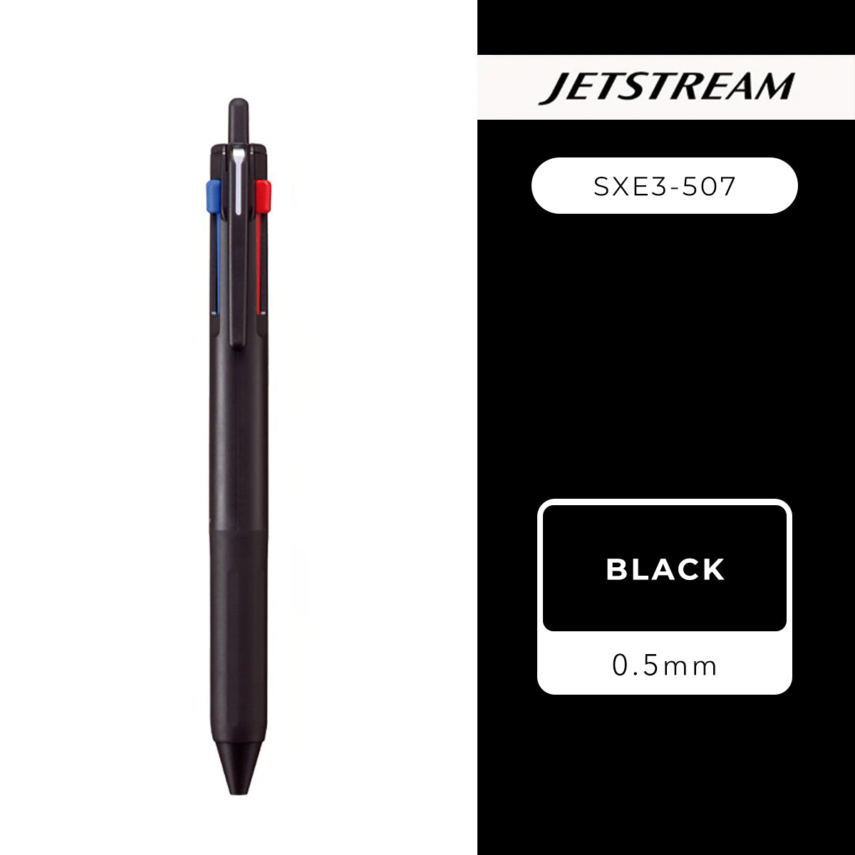 Uni-ball Jetstream SXE3-507 (0.5) 3-Color Ink Ballpoint Pens