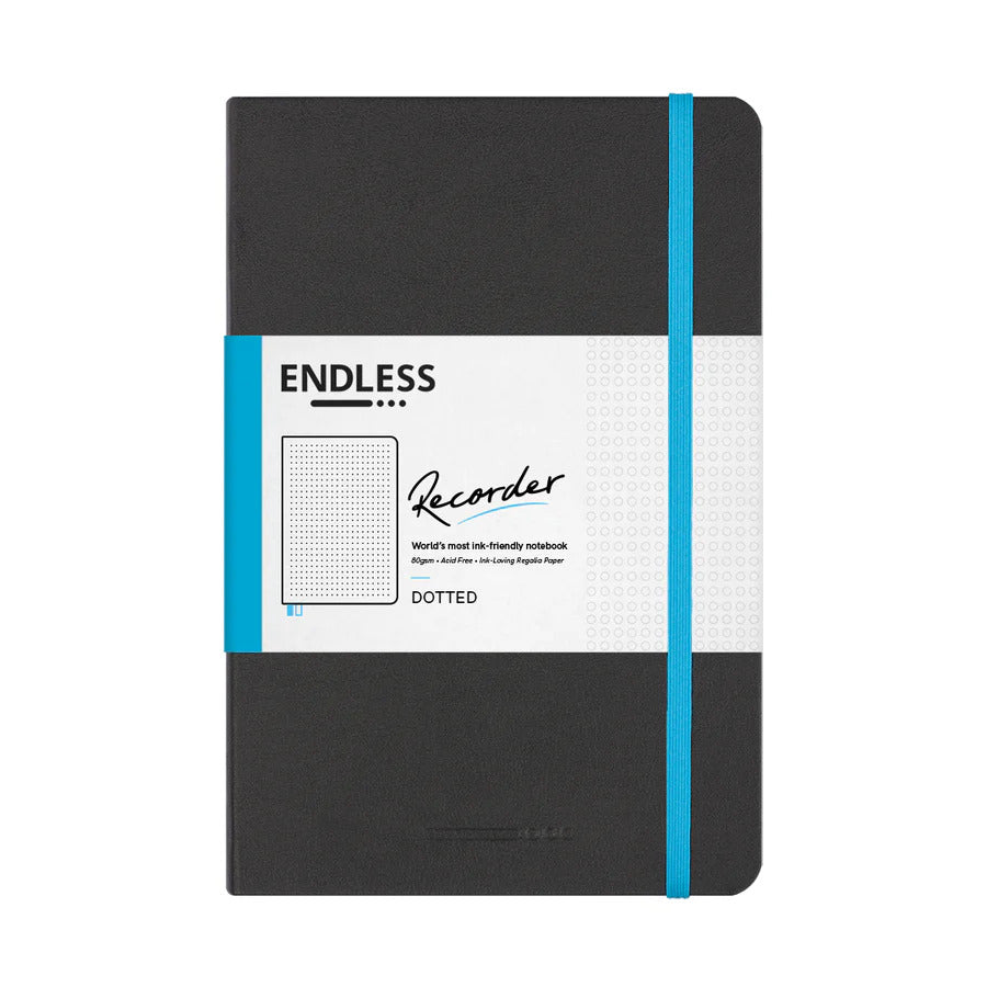 Endless Stationery Recorder Notebook A5 Regalia Paper