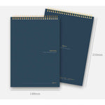 Wearingeul - Jaquere Impression Blank Notepad A5 (Hard Cover) 50 sheets