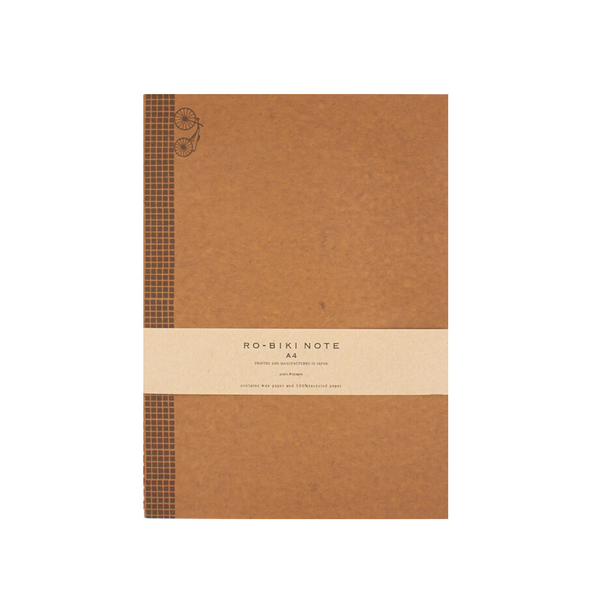 Yamamoto Paper Ro-Biki Note [A4] Plain Notebook