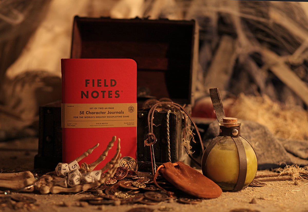 Field Notes 5E Gaming Journals (Character/Game Master/Monster Encounter)