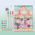 Uni-ball One School Girl Uniform Set (0.38) Gel Pens - Limited Edition