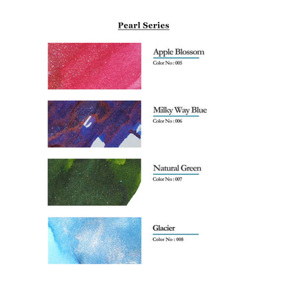 Dominant Industry Fountain Pen Inks (Pearl/Glitter Series) 25ml