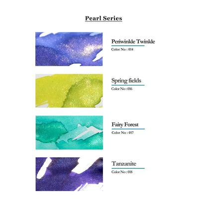 Dominant Industry Fountain Pen Inks (Pearl/Glitter Series) 25ml