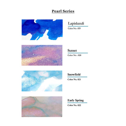 Dominant Industry Fountain Pen Inks (Pearl/Glitter Series) 25ml