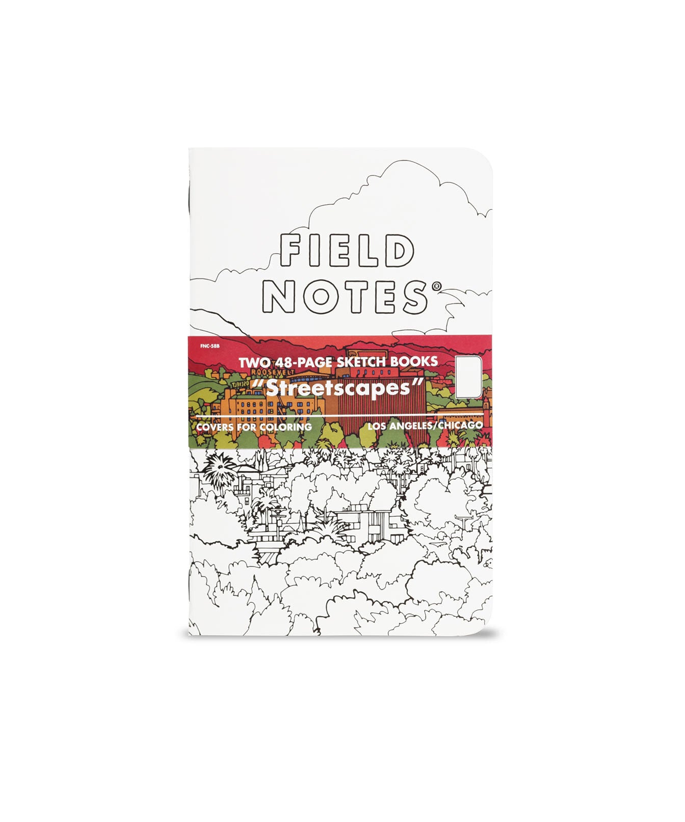 Field Notes Streetscapes Sketch Book (2-Pack)