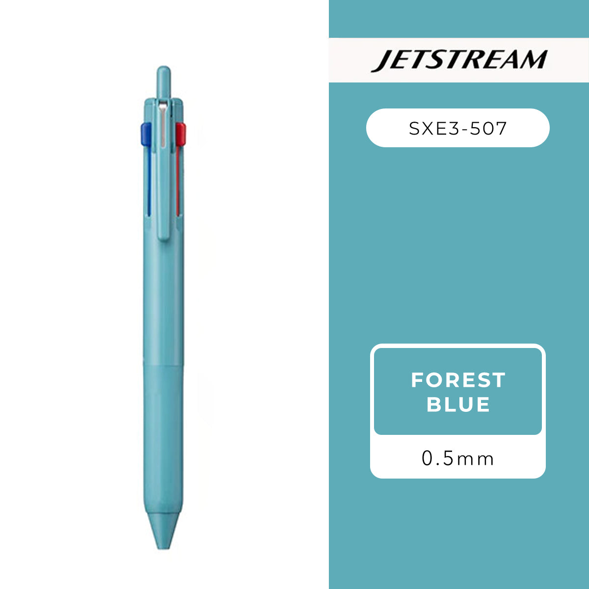 Uni-ball Jetstream SXE3-507 (0.5) 3-Color Ink Ballpoint Pens