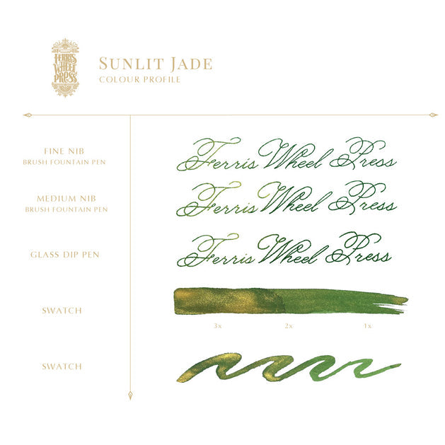 Ferris Wheel Press Lunar New Year Twin Jade Inks (38ml) Special Edition